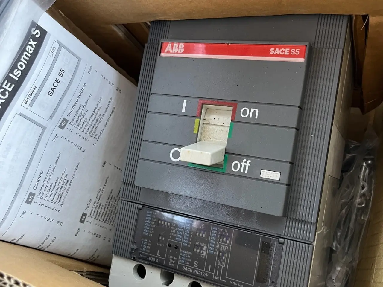 Billede 11 - ABB SACE S5 automatsikring PR212/P 630A 3 Pole
