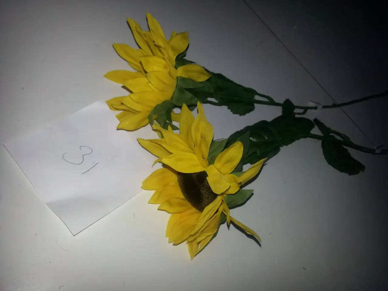 Billede 3 - Blandet kunstige blomster stilke
