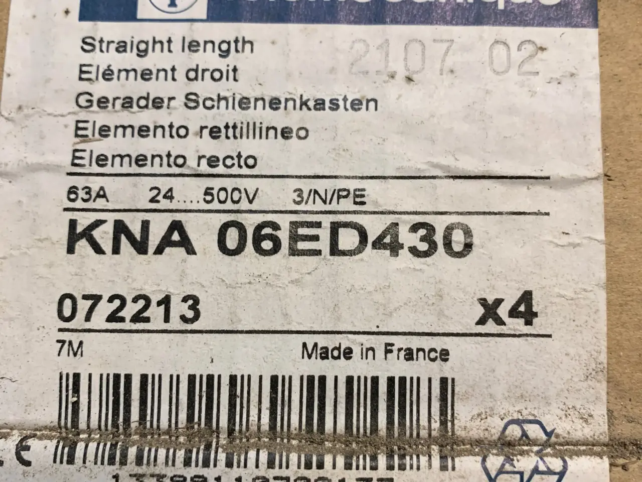 Billede 2 - Canalisskinner 63A og 160A