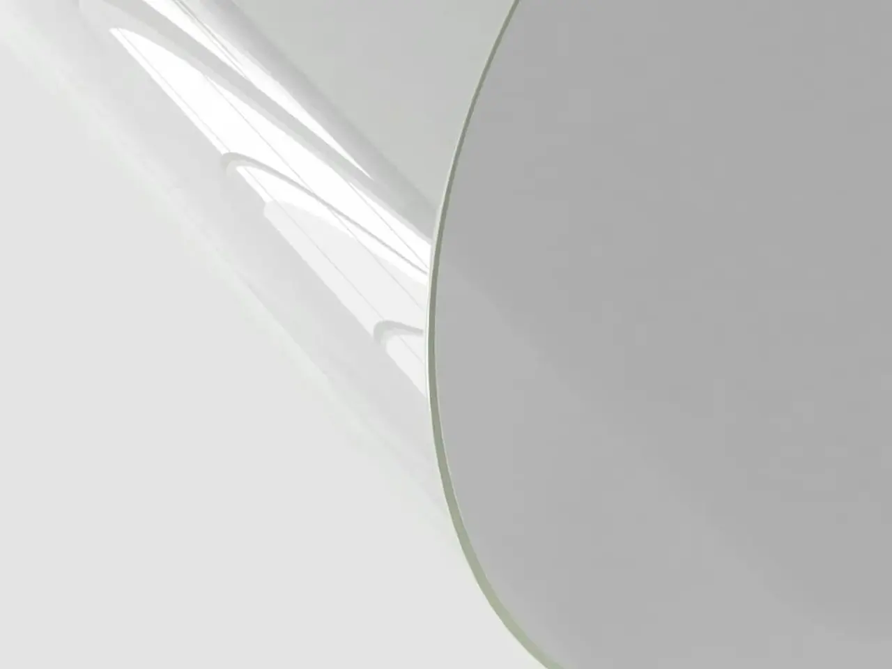 Billede 2 - Bordbeskytter Ø 120 cm 1,6 mm PVC transparent