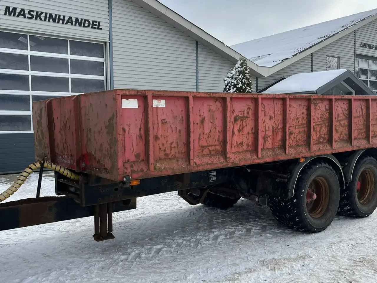 Billede 17 - Scania Dumper vogn Med 560745R22.5 hjul montering