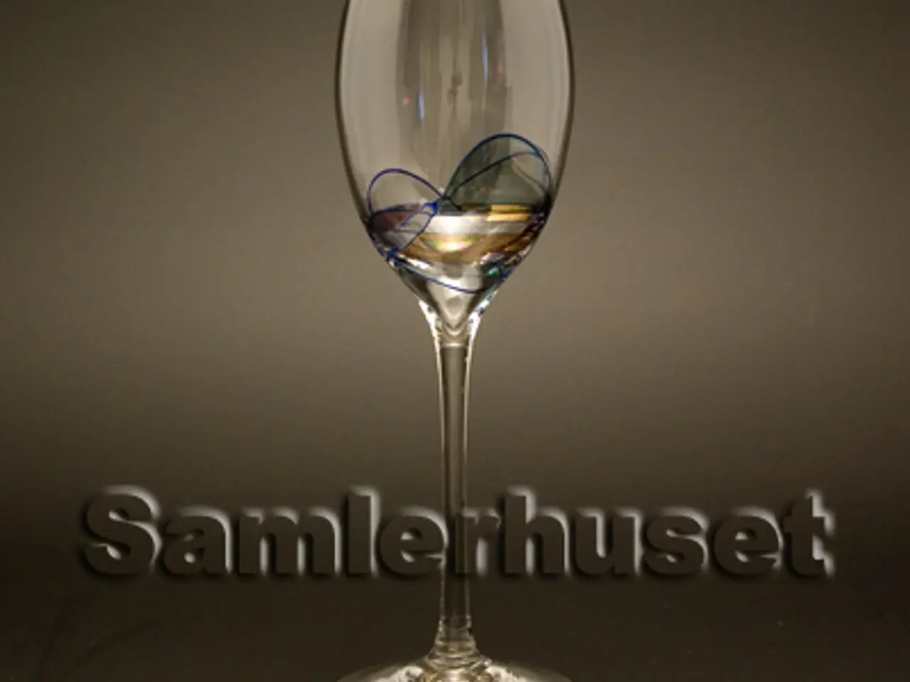 Billede 1 - Tiffani Rødvinsglas . H:210 mm.