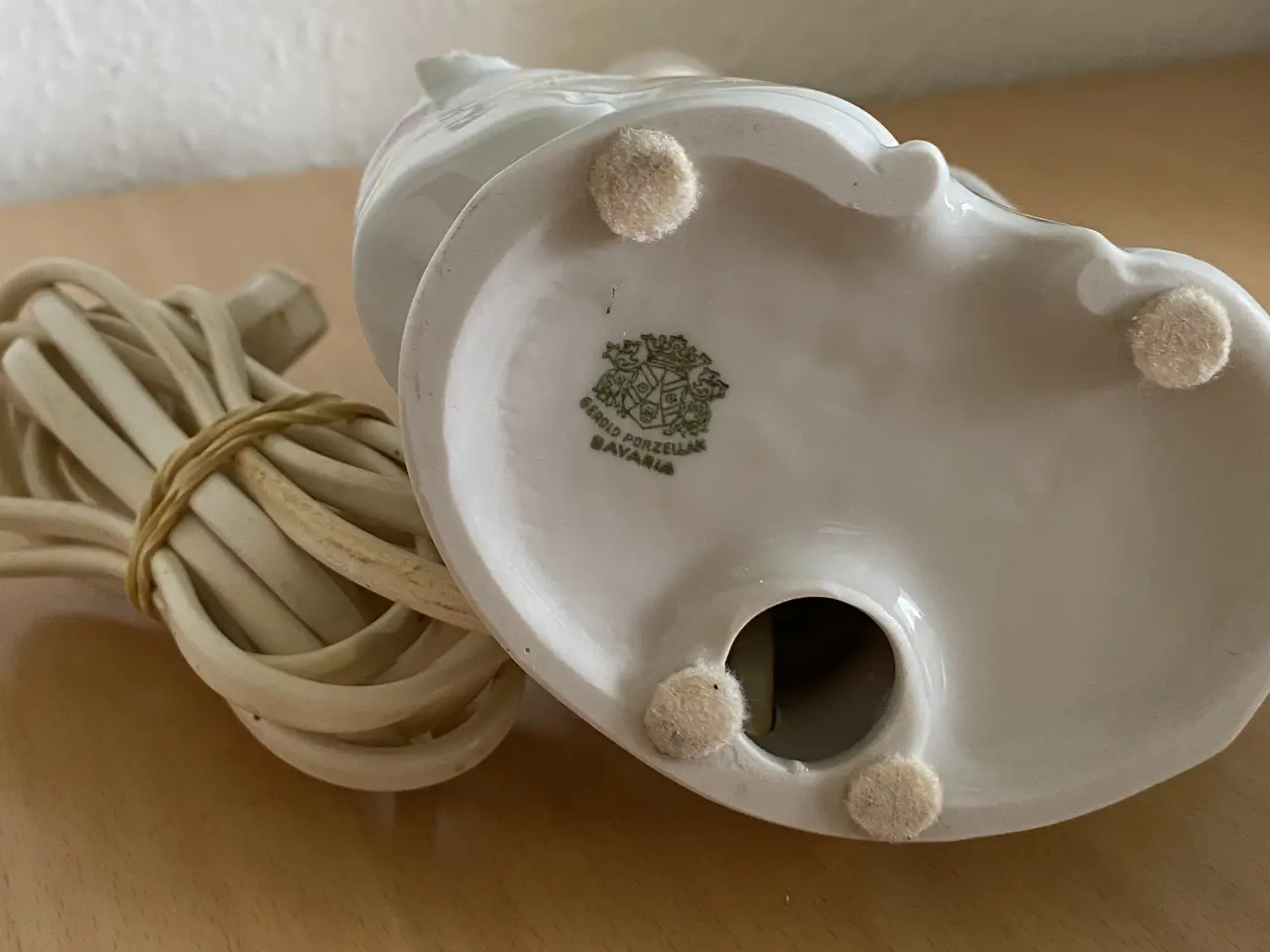 Billede 6 - Vintage porcelæn bordlampe 