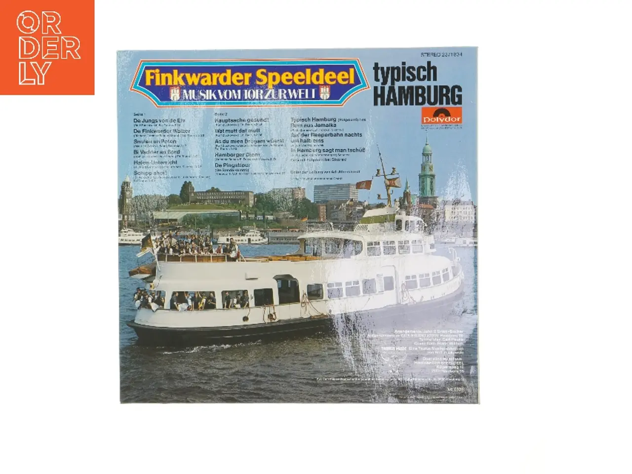 Billede 2 - Finkwarder Speeldeel typisch Hamburg LP fra Polydor