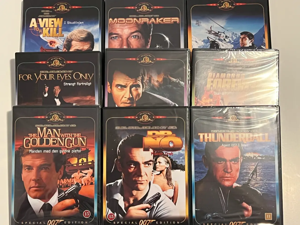 Billede 1 - DVD, James Bond, 21 stk.