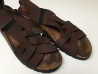 Brune sandaler str. 40