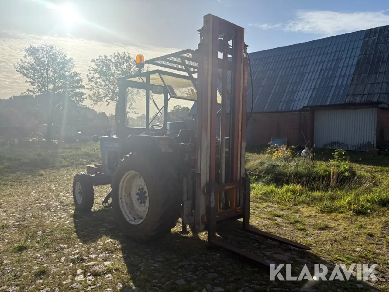 Billede 3 - Traktor Ford 4600 med byggelift