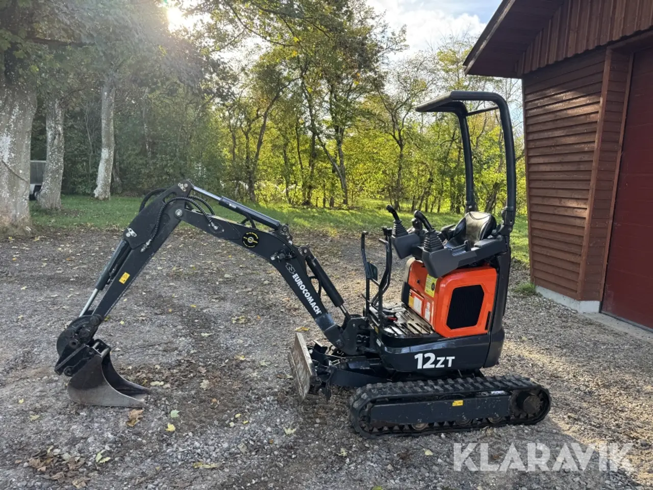 Billede 10 - Minigraver Eurocomach 12ZT