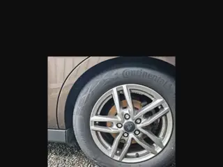 Flotte alufælge med gode dæk