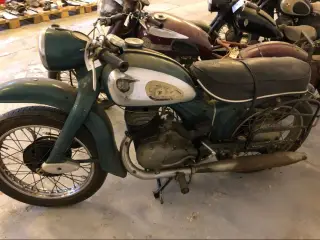 NSU Lux veteran motorcykel 1956