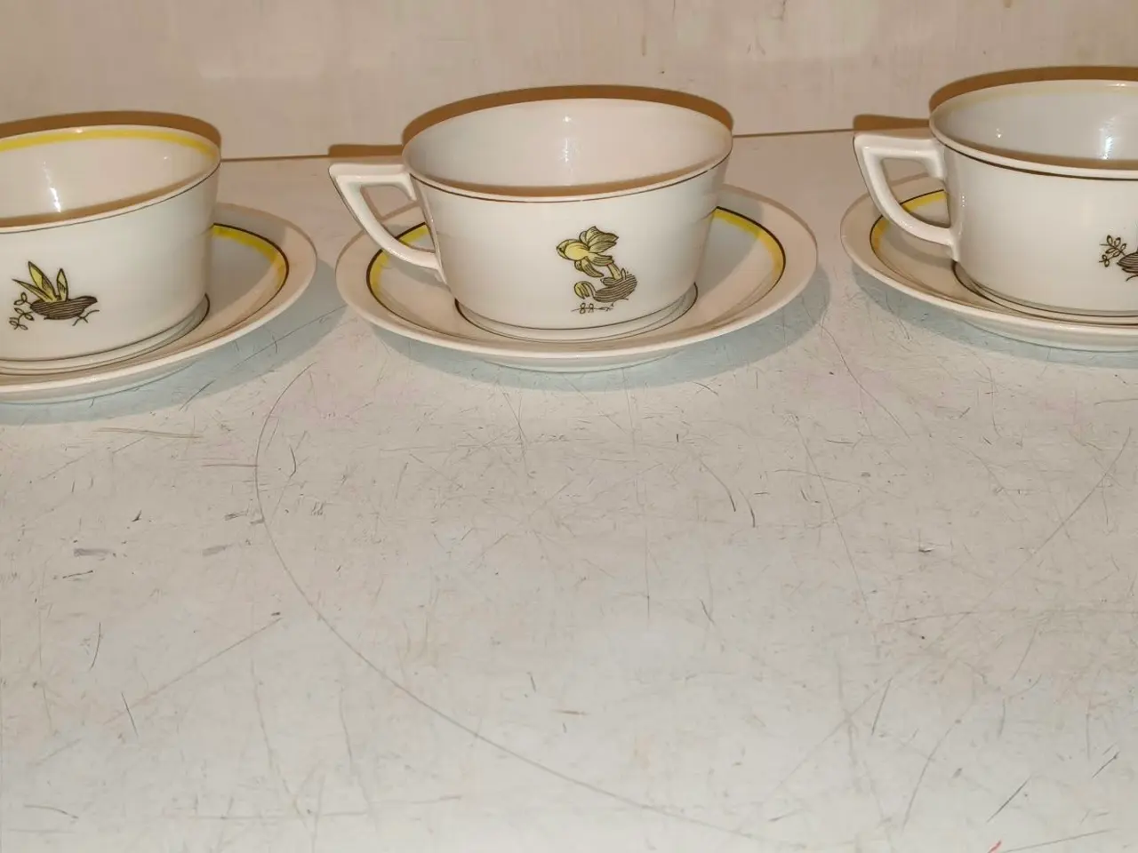 Billede 2 - 3 fine kaffekopper af mærke forår 