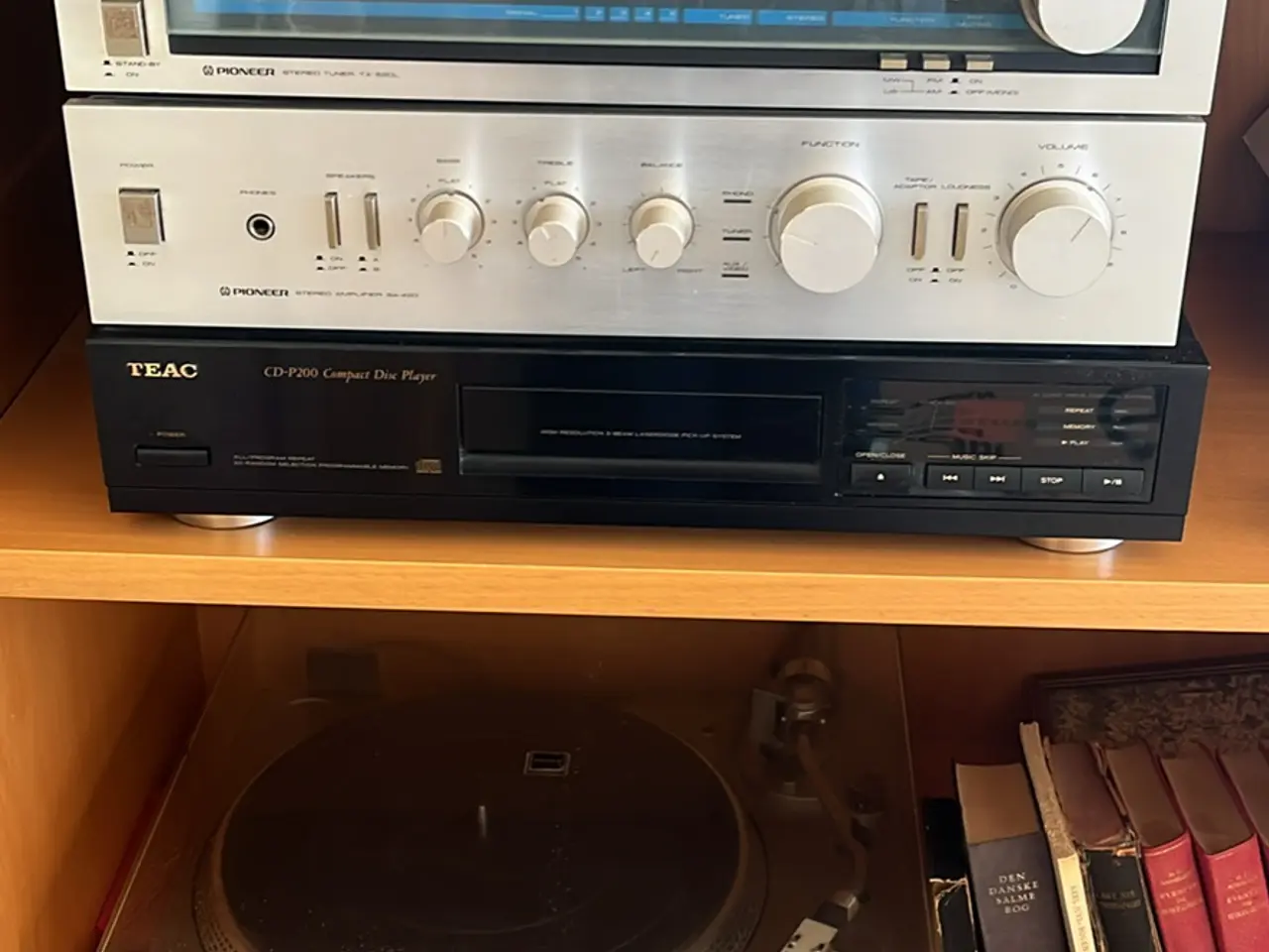 Billede 3 - Sony PS-212 pladespiller + Pioneer/TEAC-anlæg