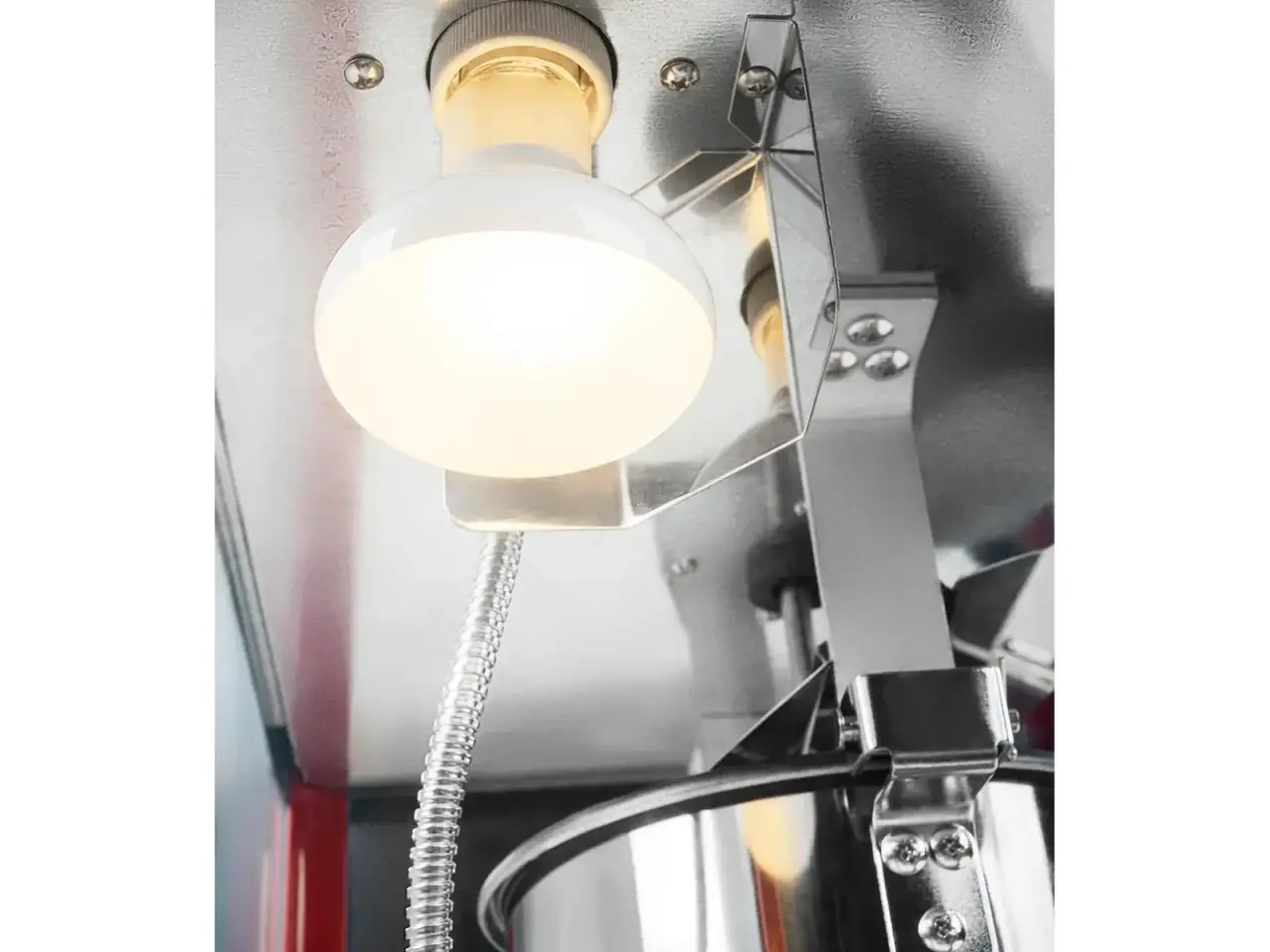 Billede 6 - Popcornmaskine – rødt tag – 230 V