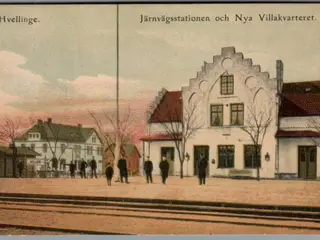 Hvellinge - Jänvägsstation - Sverige - Brugt