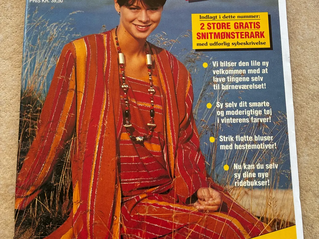 Billede 1 - Ingelise sy & strik blad 1994