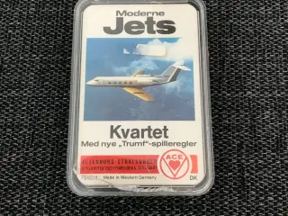 Kortspil med moderne jets