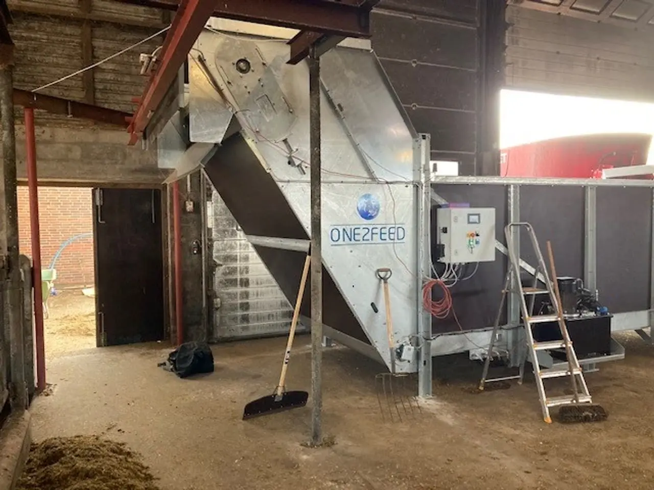 Billede 2 - Komplet Mullerup/One2Feed Fodringsanlæg. 