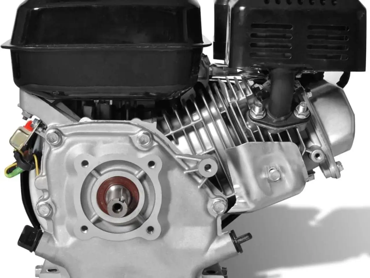 Billede 4 - Benzinmotor 6,5 hk 4,8 kW - rekylstart, sort