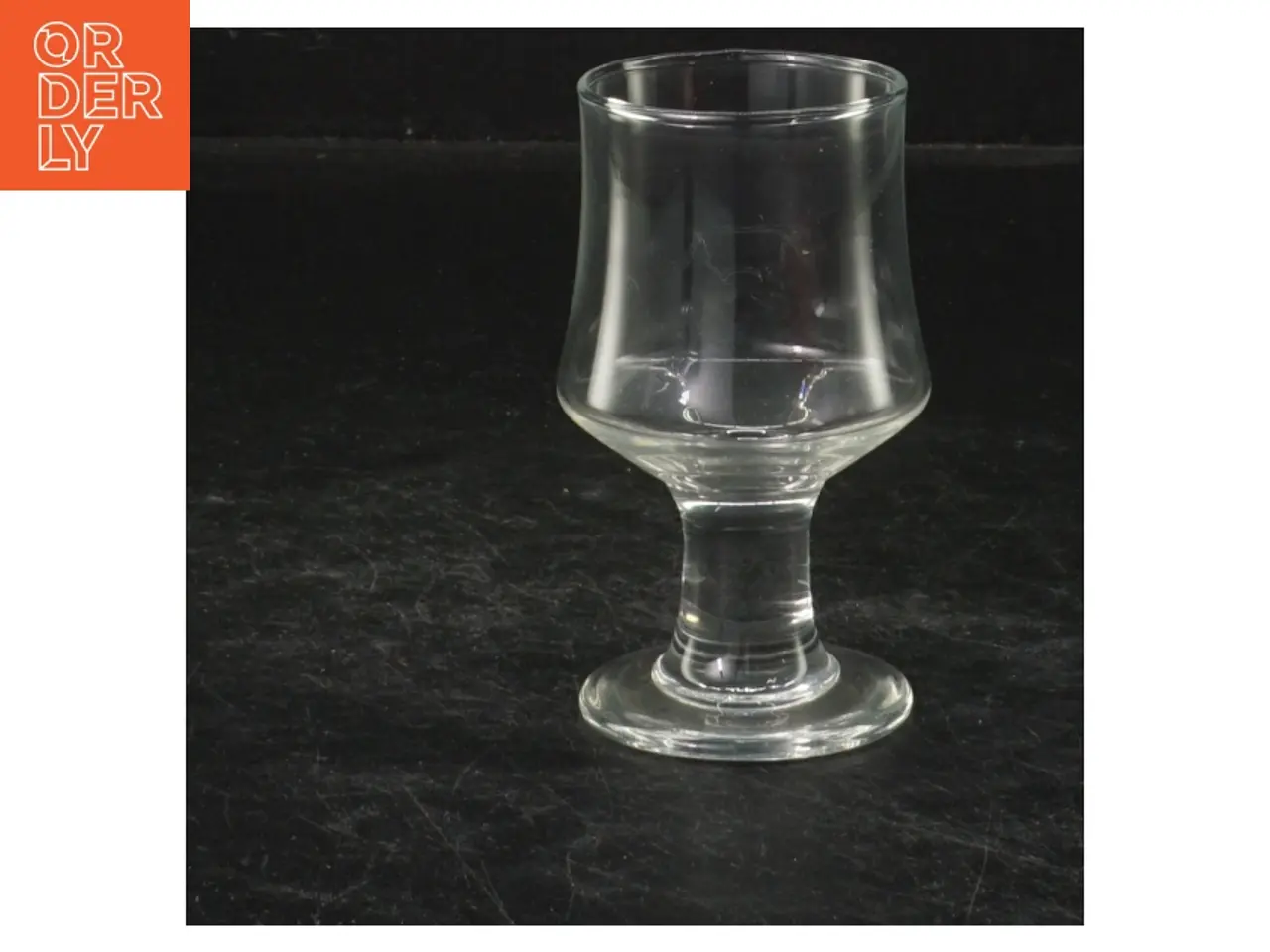 Billede 2 - Sæt med 5 glas (str. 9 cm. 5 styk)