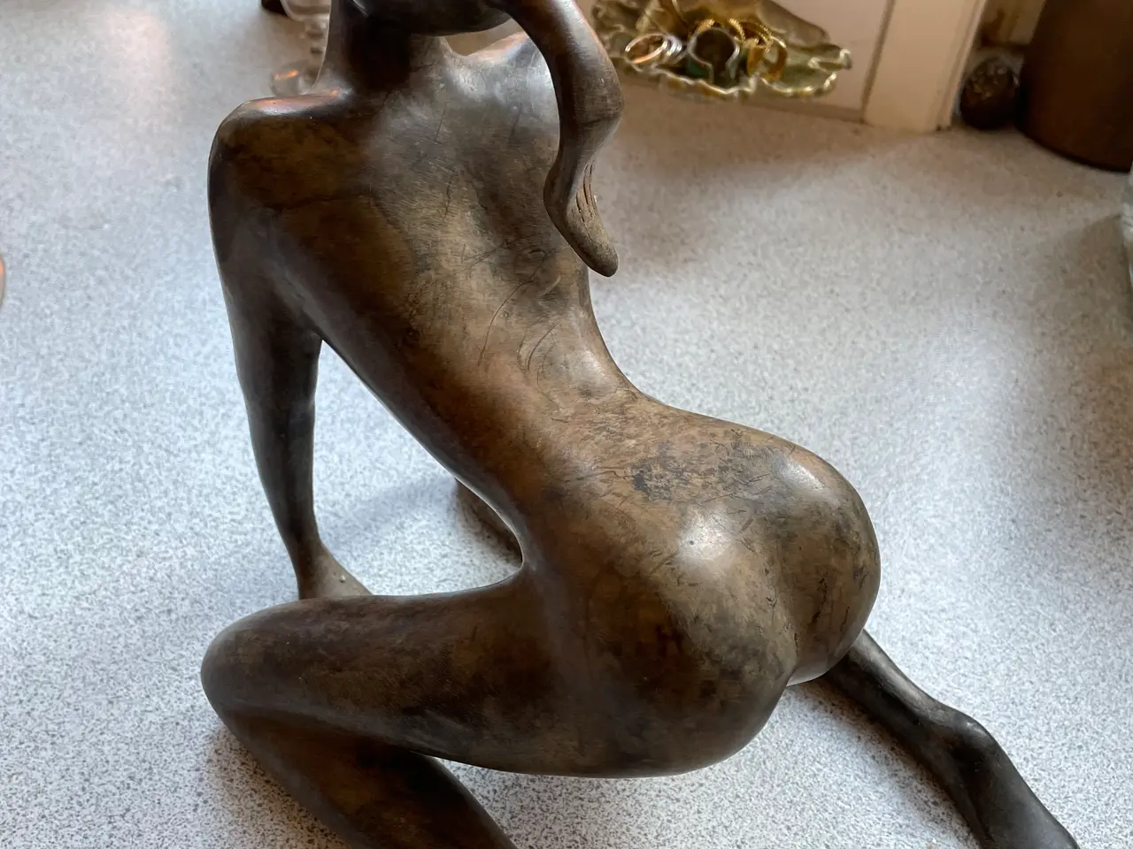 Billede 3 - Bronze kvindefigur