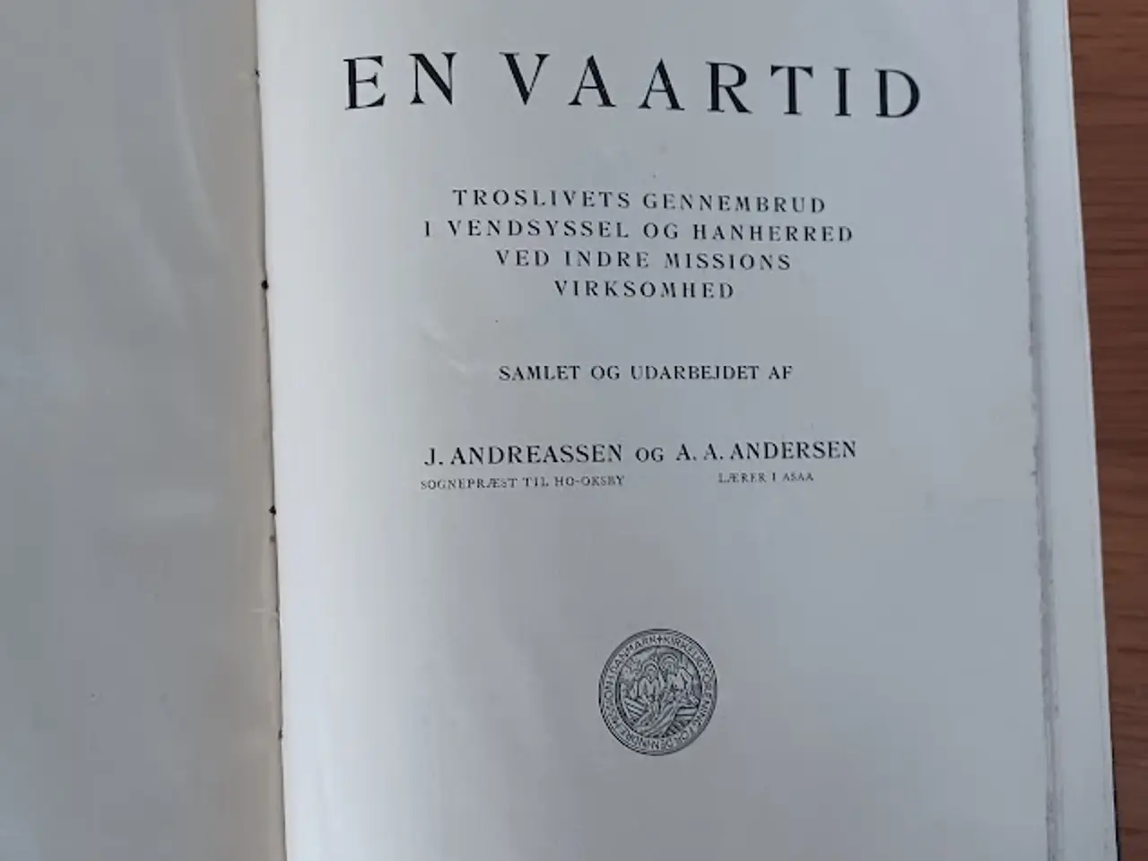Billede 1 - En vaartid