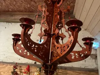 Håndlavet loft lampe