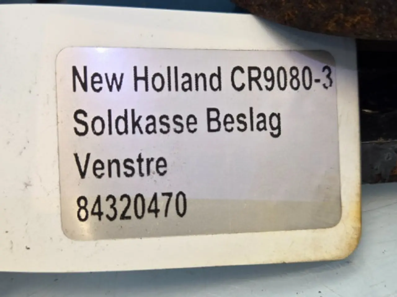 Billede 10 - New Holland CR9080 Beslag L. 84320470
