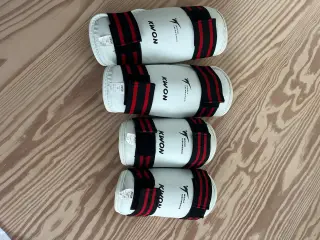 Taekwondo skinneben og arm beskyttere