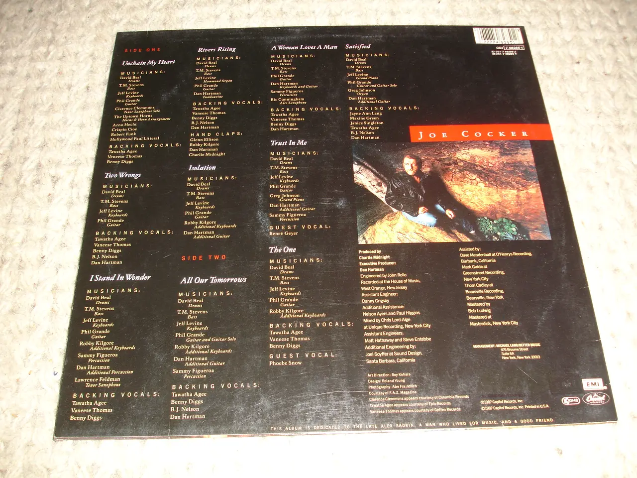 Billede 2 - (Sender gerne) Joe Cocker – Unchain My Heart