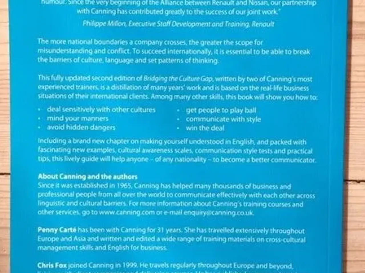 Billede 4 - Bridging the culture gap, 2nd edition, Penny Carté