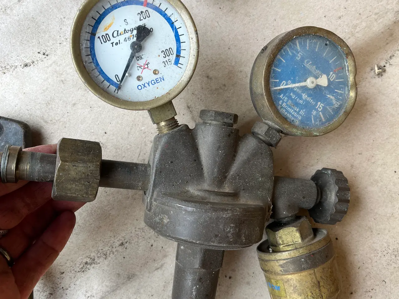 Billede 2 - Gas og ilt manometer 