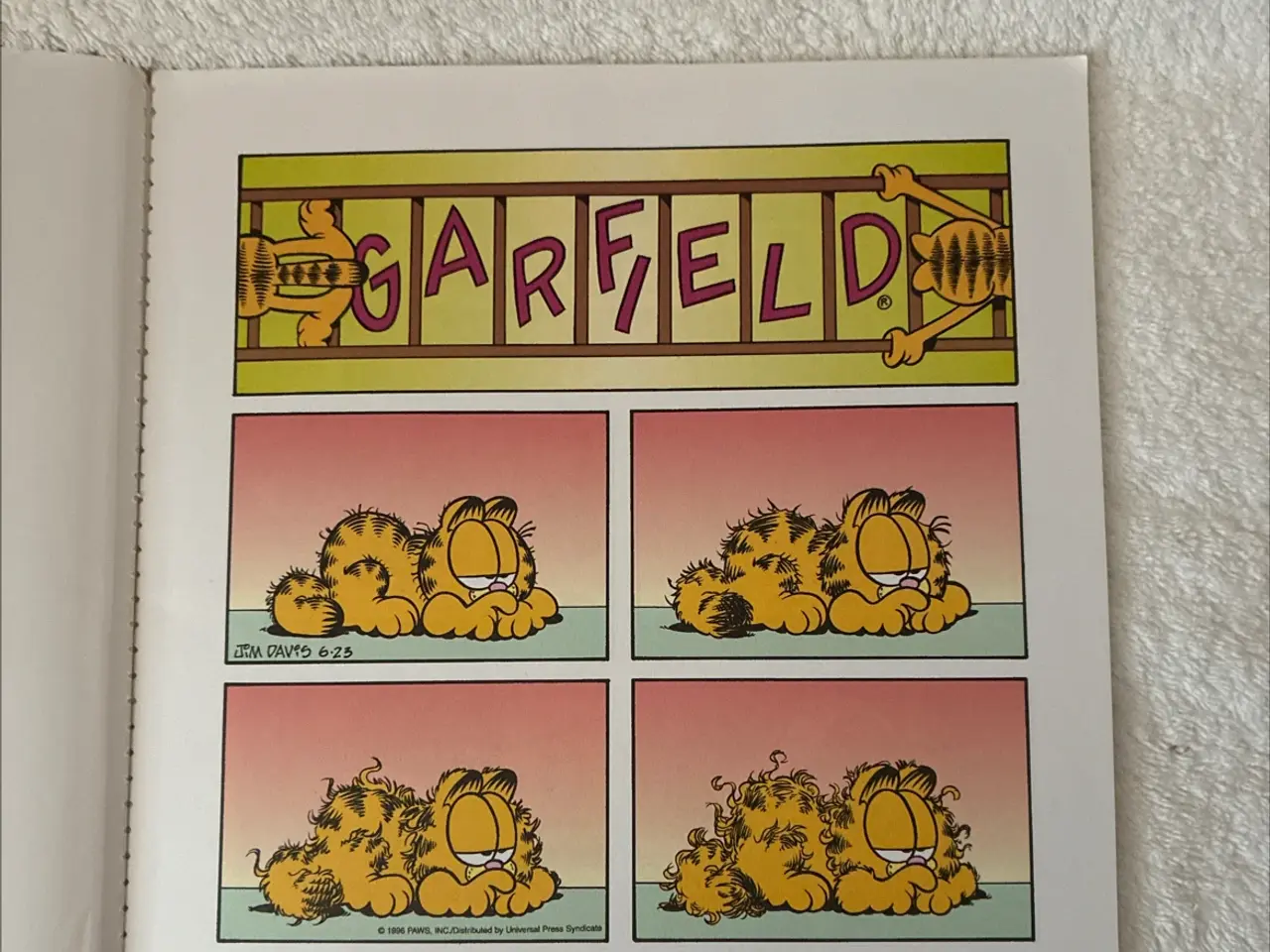 Billede 3 - Garfield 1 oplag Gør sine hoser grønne.
