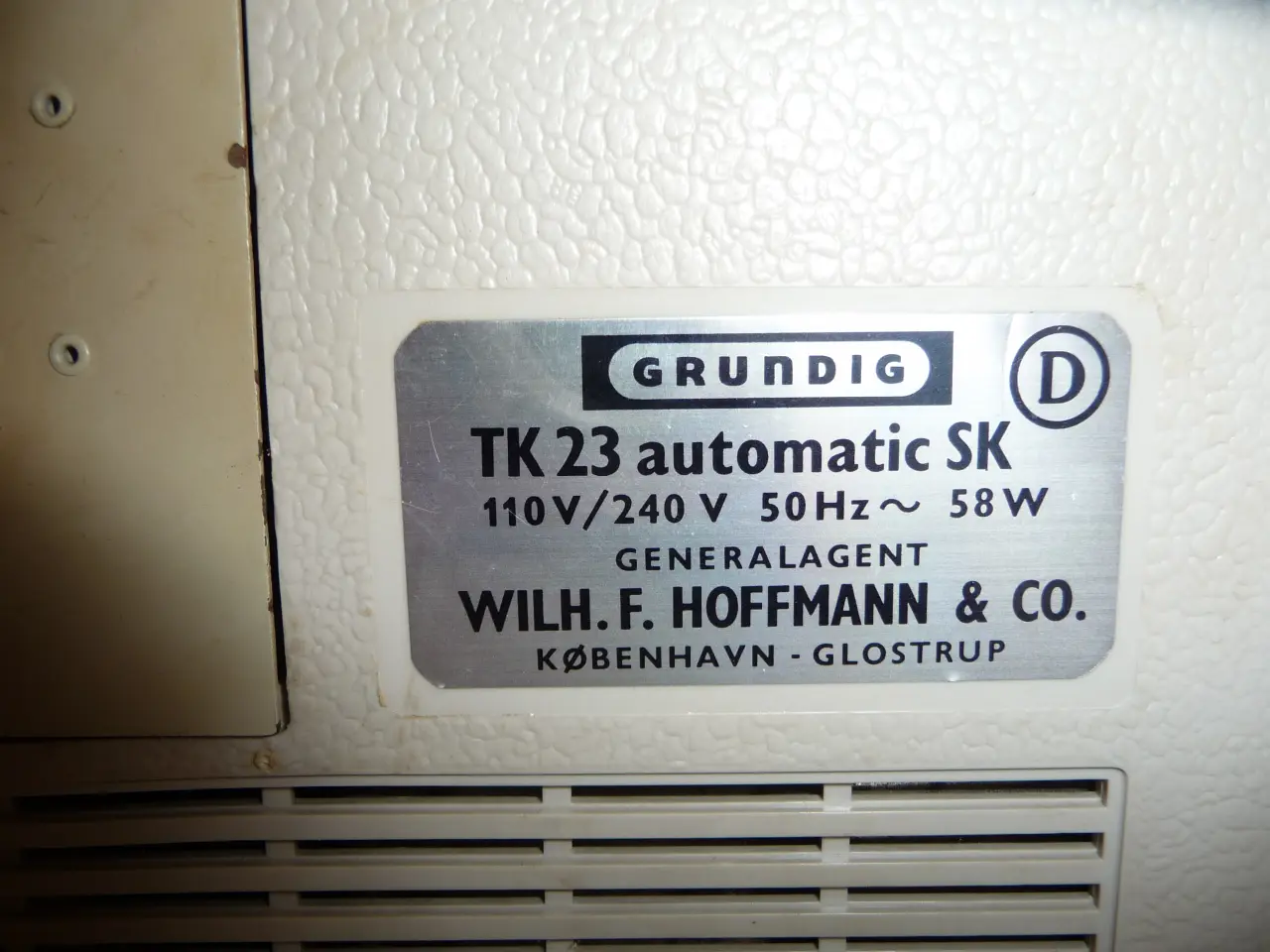 Billede 7 - gammel grundig tk 23 afspiller giv et bud