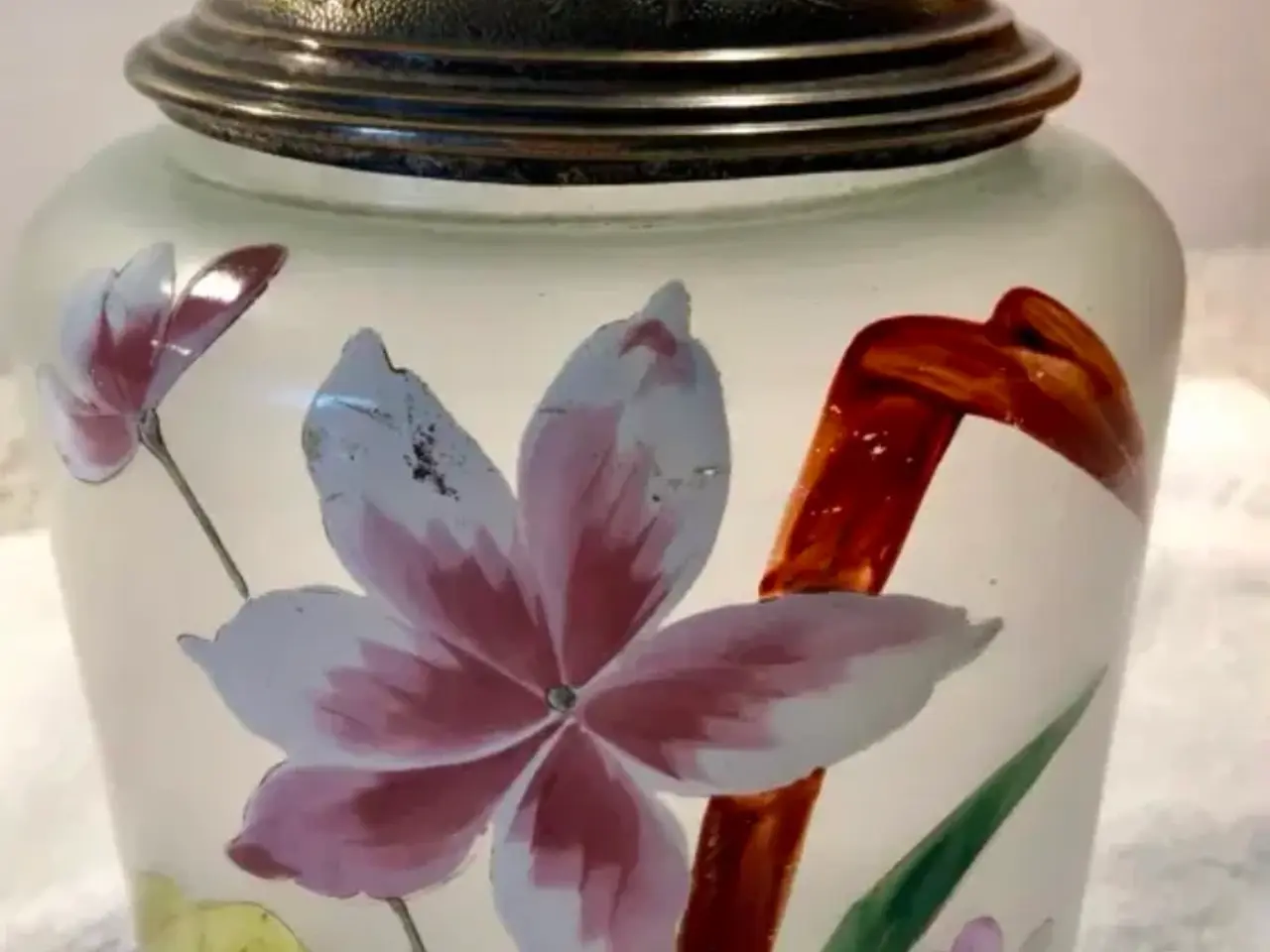 Billede 1 - Biscuits kagedåse i glas