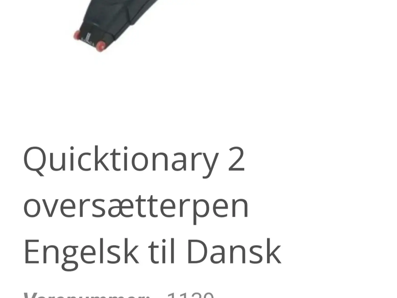 Billede 4 - Scanner pen - oversætter