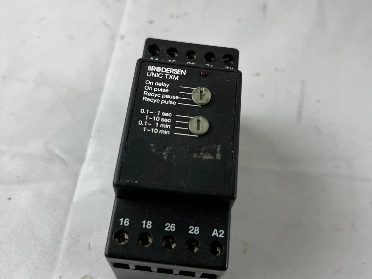 Billede 3 - Brodersen UNIC TXM Timer relæ modul 230V AC DIN