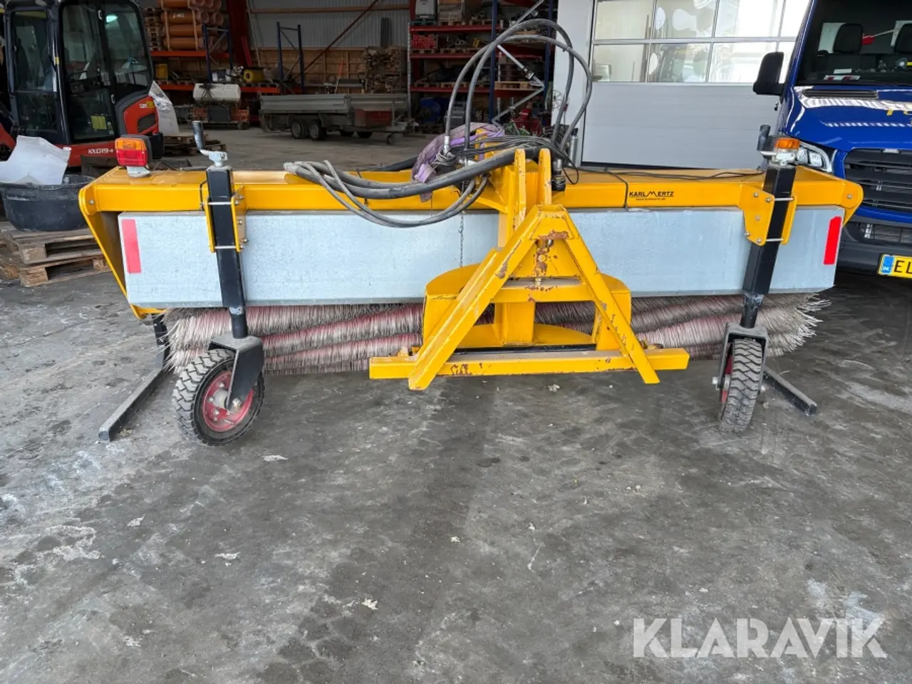 Billede 6 - Fejekost Hydromann Sweep 2880 - Arbejdsbredde 2880 mm