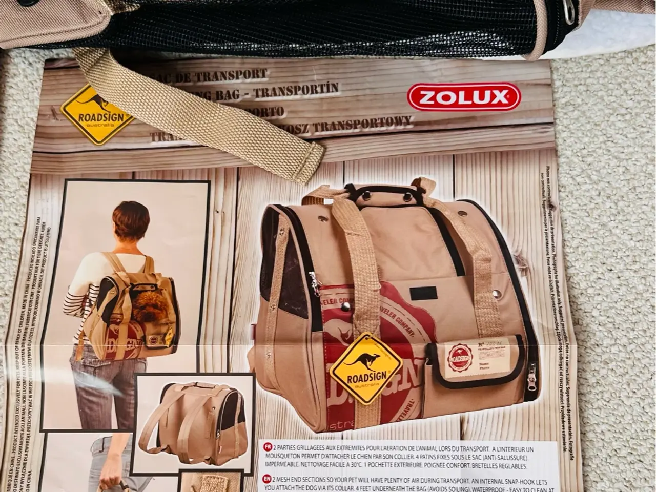 Billede 2 - Transport taske/rygsæk