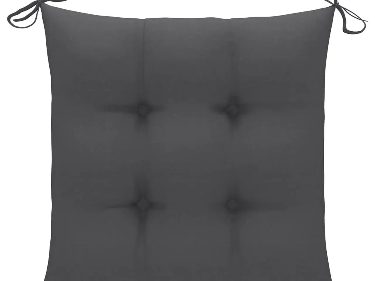 Billede 2 - Stolehynder 2 stk. 40x40x7 cm oxfordstof antracitgrå