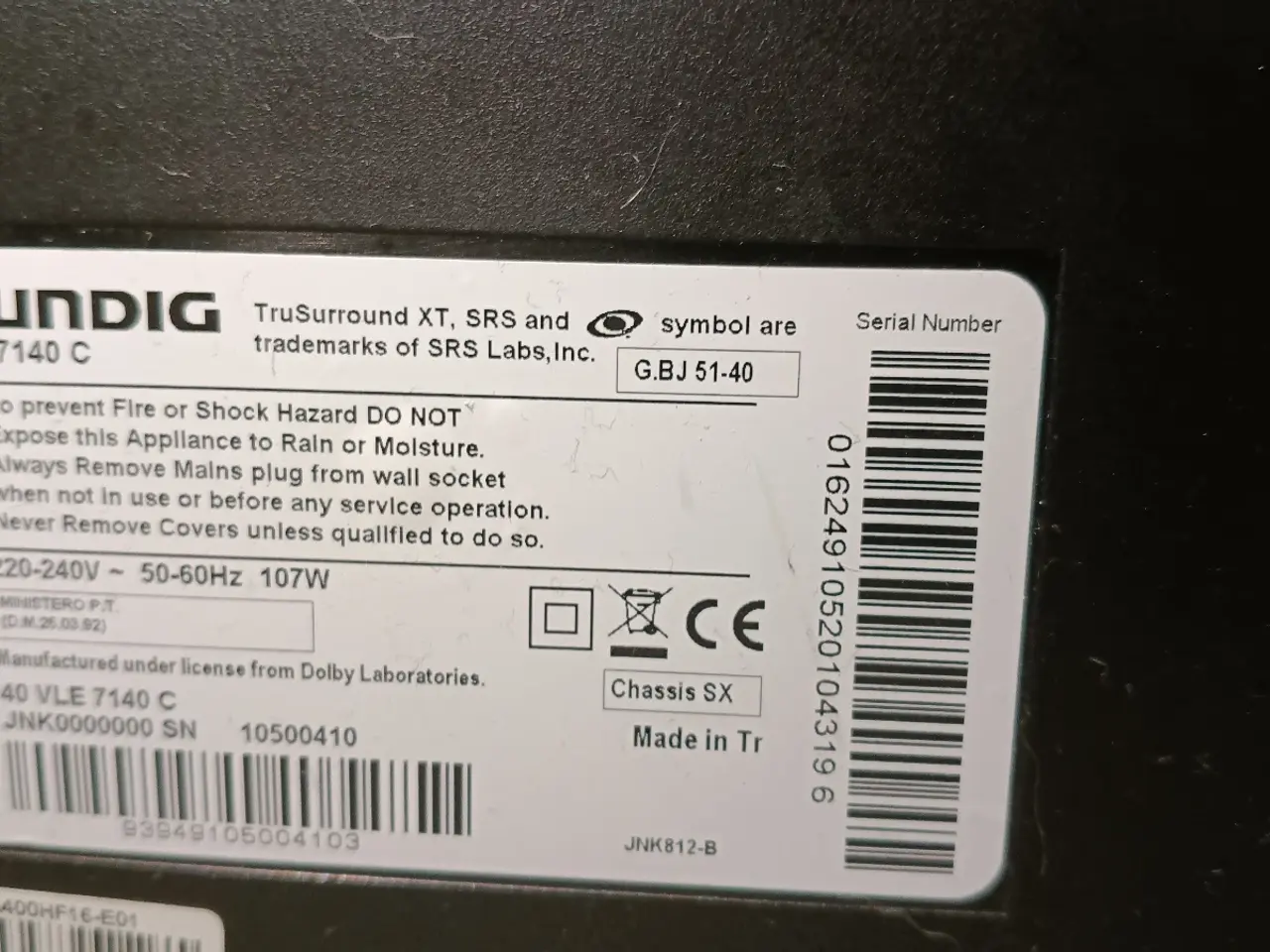 Billede 2 - Grundig 40" tv