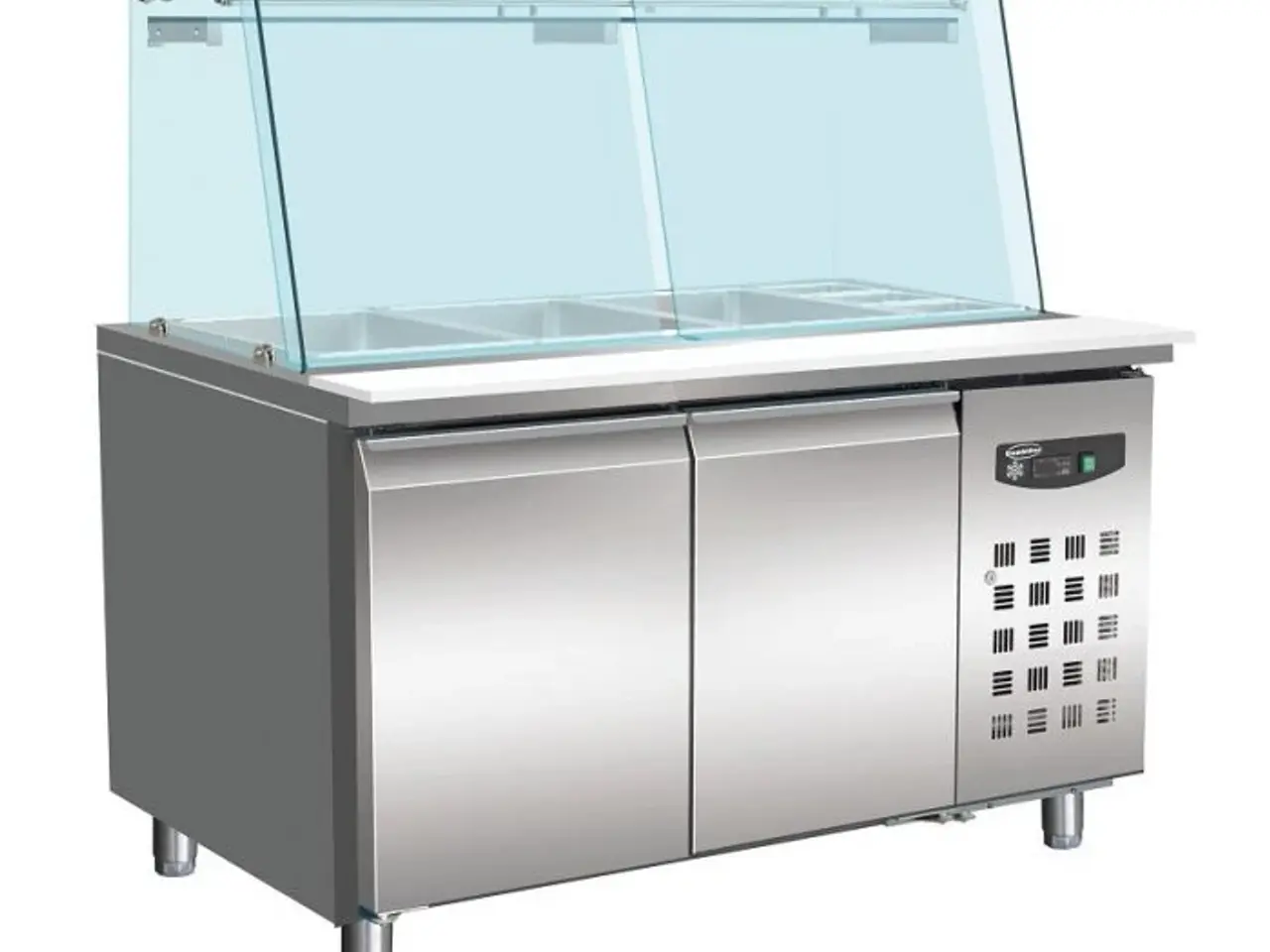 Billede 1 - Saladette med 2 døre – B1510 x D800 x H1365 mm