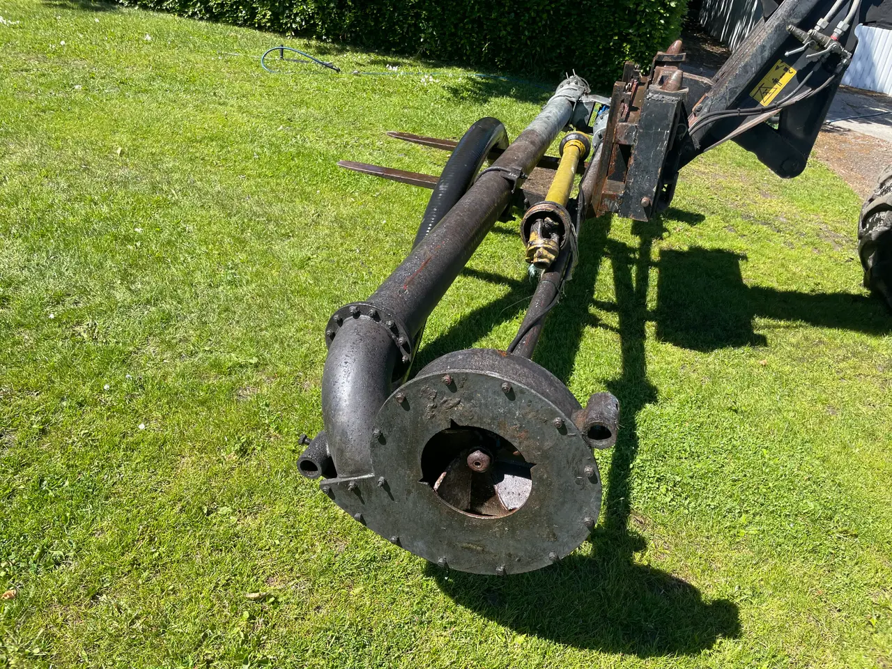Billede 2 - PTO trukket 6” gyllepumpe.