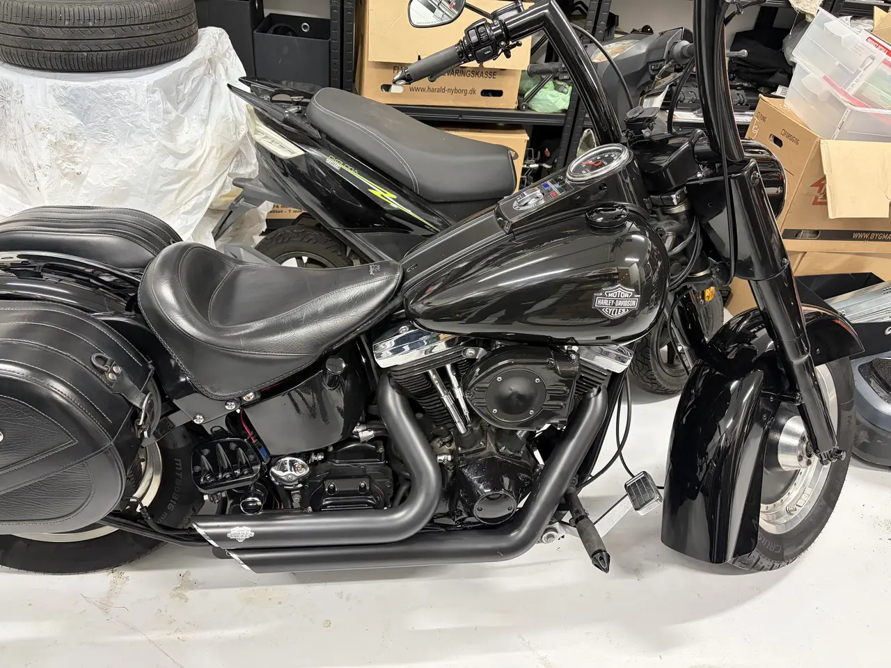 Billede 3 - Harley Davidson FXSTC Softail Custome 1988 Nysynet
