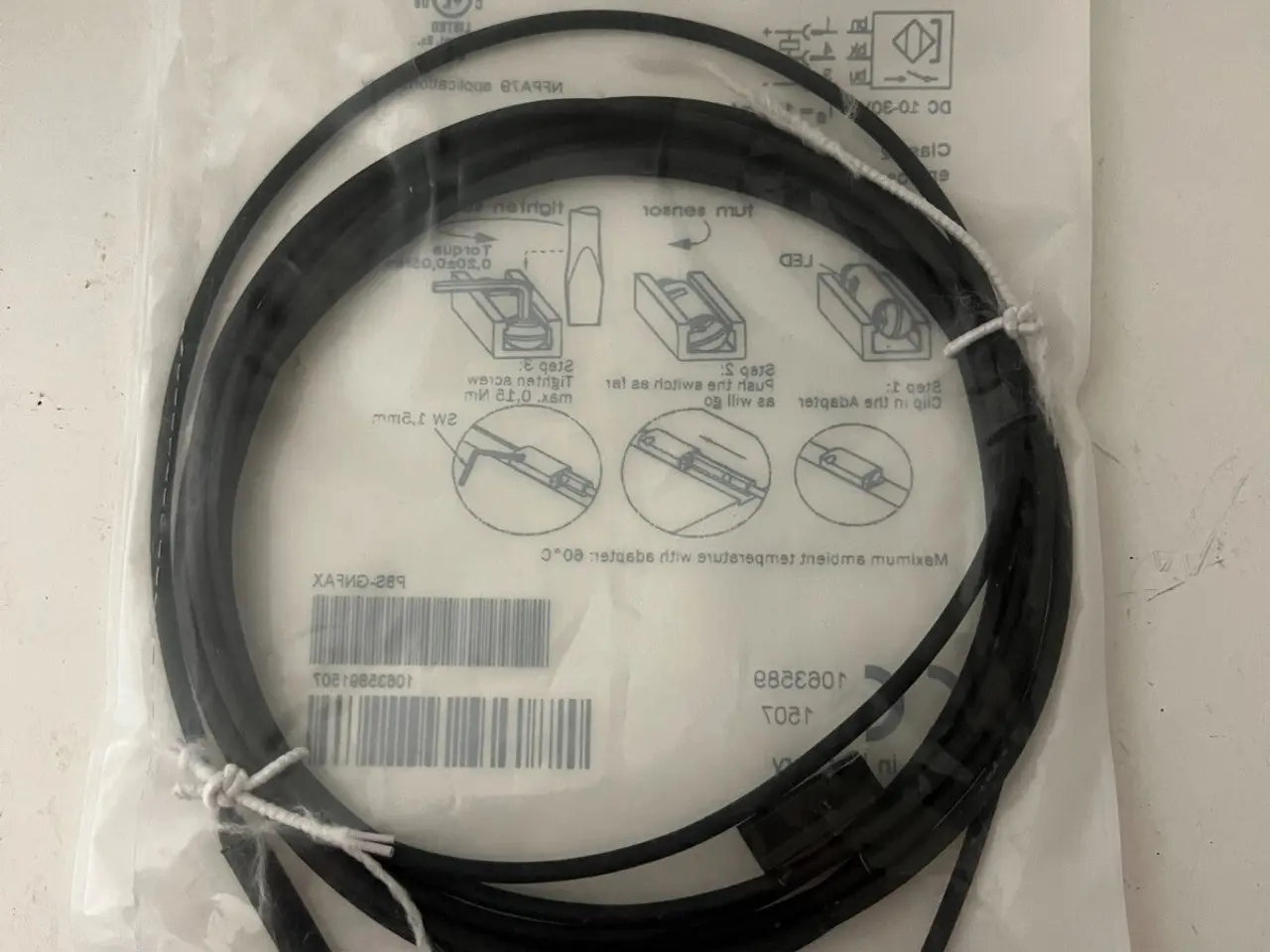 Billede 2 - Parker P8S-GNFAX Electronic Sensor NPN 3M kabel –