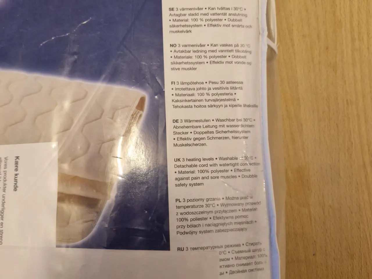 Billede 3 - Varmetæppe 100 kr