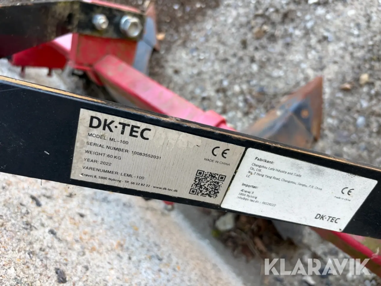 Billede 9 - Kartoffel Plov DK-tec ML-100