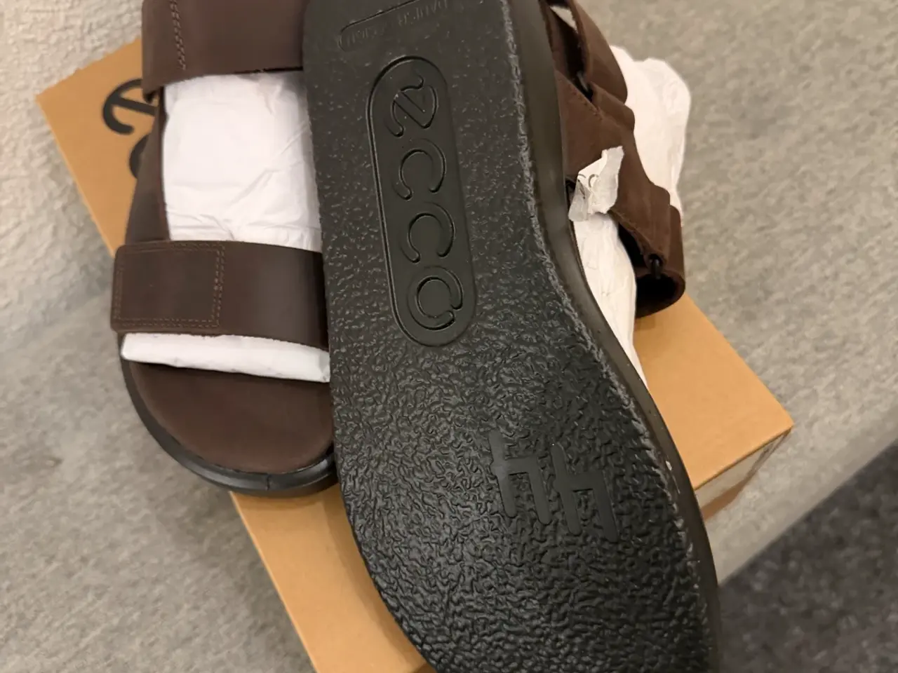 Billede 2 - Herresandal ECCO brun str 44