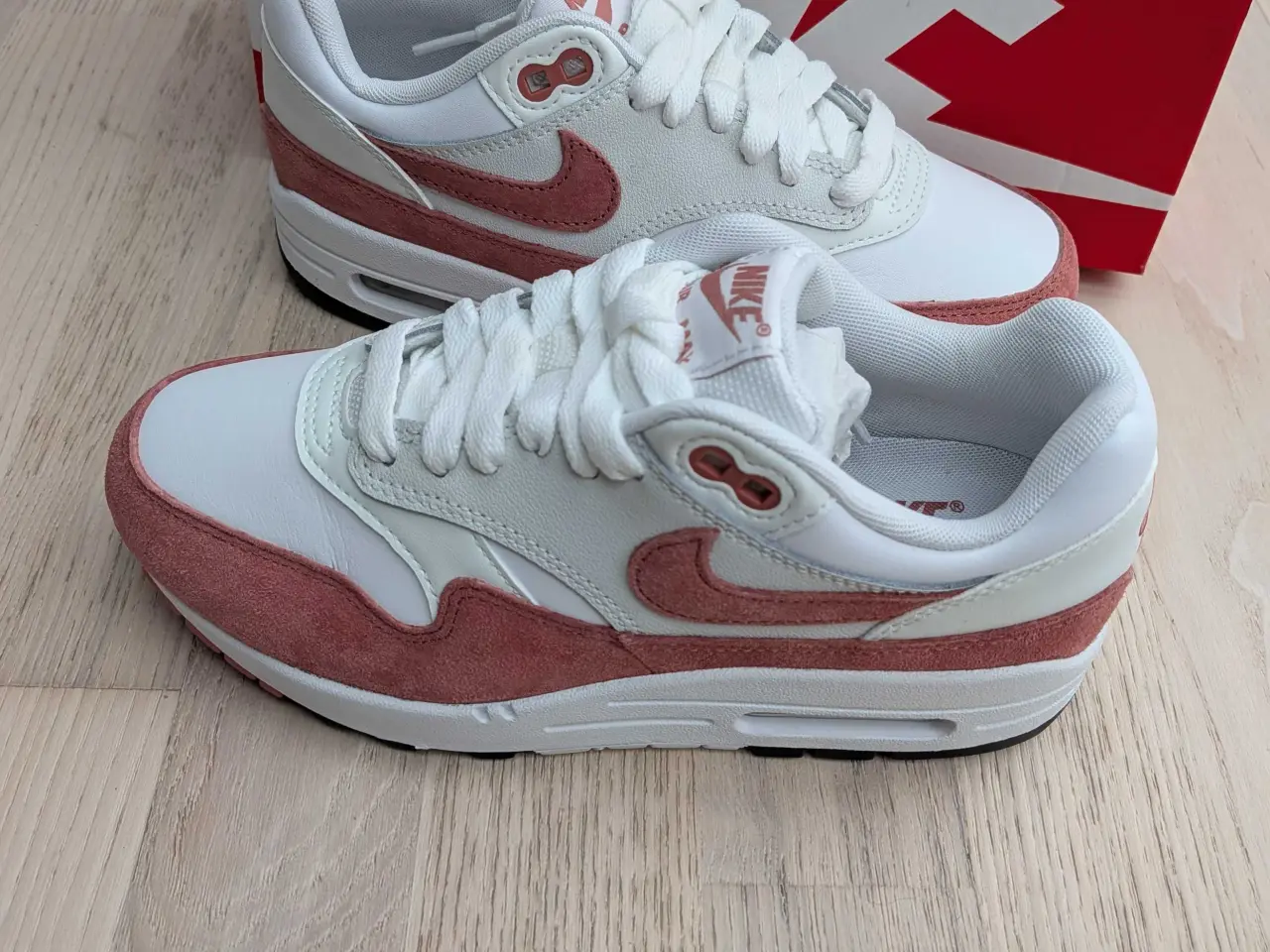 Billede 1 - Nike Air Max 1 White Canyon pink