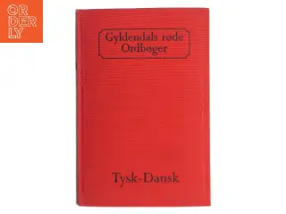 Gyldendals røde Ordbøger: Tysk-Dansk af Ukendt (Bog)