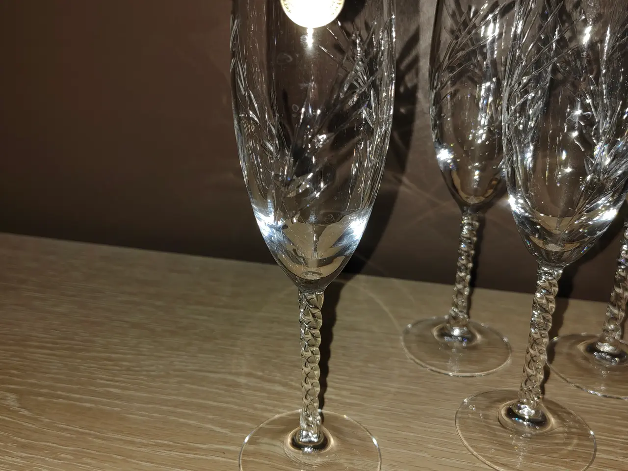 Billede 1 - Flotte Cristal d'Arques champagneglas